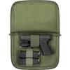 ACETAC [3-Pack Tactical Handgun Case Pistol Storage with Reflective Patch, Universal CCW Holster Wrap, Hook and Loop Mag Panel (OD Green) view 3