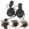 TSVISIONCORE Tactical Headset with U94 PTT Detachable headband and rail adapter,for ARC,Mlok,Team Wendy rail,Airsoft sports(Black) view 3