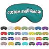 Customizable Gifts for Women and Men,Personalized Photos,Text,Logo,Custom Adjustable Blackout Eye Mask for Sleeping,Home,Plane,Car,Hotel,Office,Outdoors view 1