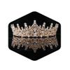 Kamirola Gold Crown for Women Crystal Princess Tiaras Rhinestone Queen Crowns For Wedding Bridal Birthday Prom Pageant Party Halloween Christmas view 1