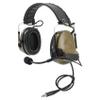 TSVISIONCORE Tactical Headset with U94 PTT Detachable headband and rail adapter,for ARC,Mlok,Team Wendy rail,Airsoft sports(Tan) view 2
