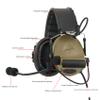 TSVISIONCORE Tactical Headset with U94 PTT Detachable headband and rail adapter,for ARC,Mlok,Team Wendy rail,Airsoft sports(Tan) view 3
