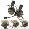 TSVISIONCORE Tactical Headset with U94 PTT Detachable headband and rail adapter,for ARC,Mlok,Team Wendy rail,Airsoft sports(Tan) view 4