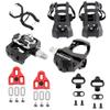 Venzo 4 in 1 Compatible with Peloton, Look Delta & Shimano SPD, Toe Cages Pedals Set with Cage Removal Tool - 9/16 Heavy Duty Sealed Bearings Spindles - for Indoor Fitness Exercise Bike Bicycle view 1