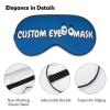 Customized Sleep Mask for Women and Men with Photos,Text,Logo,Single-Sided Printing,Personalized Adjustable Reusable Eye Mask,Mother's Day,Birthdays,Christmas,Valentine's Day Gift view 4