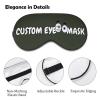 Custom Gifts for Women and Men,Personalized Photos,Text,Logo,Customizable Adjustable Blackout Eye Mask for Sleeping,Home,Plane,Car,Hotel,Office,Outdoors view 4