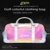 Golf Clothing Bag Women Motion Travel Portable Bag Built-in Shoes Bag Large Capacity Clothes Bag Travelling Handbag Knapsack view 2