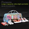 Golf Clothing Bag Women Motion Travel Portable Bag Built-in Shoes Bag Large Capacity Clothes Bag Travelling Handbag Knapsack view 3