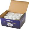 JUIC 7050 Table Tennis Balls, Training Ball, ABS Plastic, 1 Star, White, 1.6 inches (40 mm), 1 Box, 100 Pieces view 2