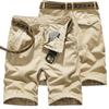 Men Summer Loose Military Cargo Shorts Khaki Cotton Multi-Pocket Shorts Casual Tactical Nbws203light Khaki 30 view 2