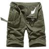 Men Summer Loose Military Cargo Shorts Khaki Cotton Multi-Pocket Shorts Casual Tactical Nbws203light Khaki 30 view 3
