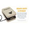 SnapSafe Portable Lock Box for Guns and Valuables  Includes Lock Box, 2 Keys and Patented Security Cable  An Ideal Car Gun Safe  XL, 10 x 7 x 2 Inches view 2