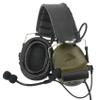 TSVISIONCORE Tactical Headset with U94 PTT Detachable headband and rail adapter,for ARC,Mlok,Team Wendy rail,Airsoft sports(Green) view 2