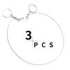 Bivethoi 3 Pack Stainless Steel Wire Emergency Saw Kit, Camping Mini Backpacking Cable Cutting String Bone Rope, Travel Chainsaw for Wood Cutting Hiking Hunting (Ring Handle) view 2