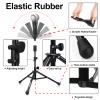 AOLIGEIJS Baseball Tee Batting Tee Softball Tee Portable Travel Hitting Tee,Easy Adjustable Height,Stable Tripod Stand (Baseball Tee Pro, Black) view 2