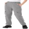 Rdruko Women's Waterproof Hiking Pants Lightweight Quick Dry Travel Fishing Cargo Work Pants Me-Grey Large view 1