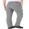 Rdruko Women's Waterproof Hiking Pants Lightweight Quick Dry Travel Fishing Cargo Work Pants Me-Grey Large view 3