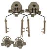 TSVISIONCORE 1Pair COMTA Tactical Headset Helmet Adapter Suspension Accessories for Team Wendy Rail 3.0,COMTA Headset(Tan) view 1