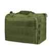 UNISTRENGH Multifunction Tactical Gun Range Bag Deluxe Pistol Shooting Range Duffle Bags (Military Green) view 2