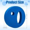 4 Pcs Water Exercise Discs Weights for Pool Exercise Set EVA Foam Water Aerobic Equipment Hand Held Swim Disc for Pool Aerobics Fitness, 7.1 Inches in Diameter (Blue) view 2