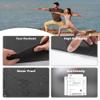 UMINEUX Yoga Mat Extra Thick 1/3'' Non Slip Yoga Mats for Women with Alignment Marks Eco Friendly TPE Fitness Exercise Mat with Carrying Strap & Storage Bag (72"x24"x1/3", Jet Black) view 3