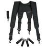 KUNN Tactical Suspenders Law Enforcement Police Harness for Duty Belt with Padded,Patch and Key Holder,XL view 1