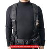 KUNN Tactical Suspenders Law Enforcement Police Harness for Duty Belt with Padded,Patch and Key Holder,XL view 4