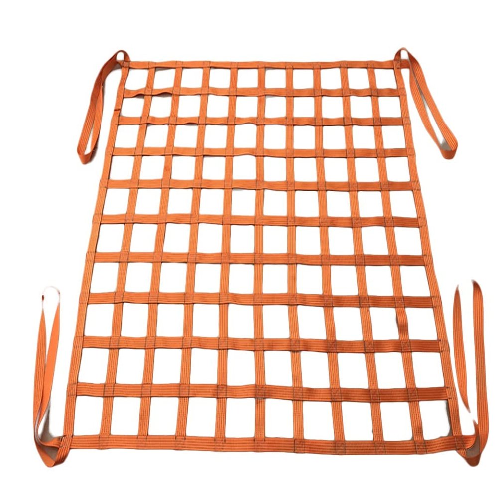 YYXDMFY Cargo Lifting Net 1.5M X 1.5M Hoisting Net Lifting Cargo Net Tear Resistance Strong Load-Bearing Bag Net Material Handling Lifting Net Straps Cargo Net Straps (Color : 1T, Size : 2X2m)