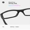 PapaViva Replacement Nose Pad for Oakley Hall Pass OO9203 /Holston OO9334 - Black Euro Fit Standard view 3