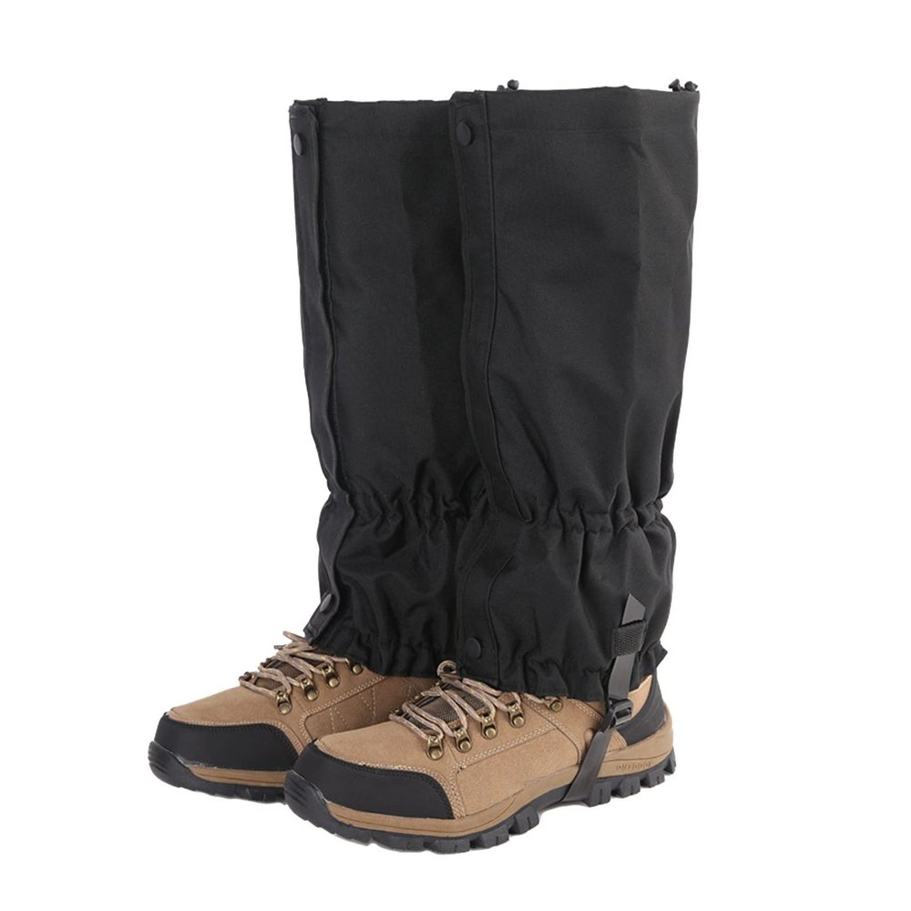 BXXZYF Leg Gaiters, Anti-Snake Gaiters, Snow Mountaineering Camping Hiking Fender Shoe Covers for Men and Women Hiking, Hunting, Unisex (Color : A, Size : One Size)