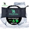 Big Strike Golf Cooler for Golf Bags - Fits 6 Cans, Keeps Beers Ice Cold, Slides Into Side Pocket view 2