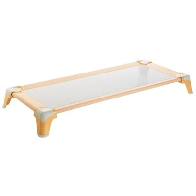 Kaplan Early Learning Toddler Size Premium Stackable Cot - Natural - 39" L x 21" W x 6" H