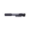 BBB Cycling Mini Pump Lightweight Integrated Pressure Gauge Dualhead Thumblock Lever System T-Handel WindGun S BMP-57, Black, 250 mm view 1