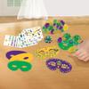 Create Your Own Multicolor Mask Kit Extravaganza - Creates 6 Masks, Ideal for Parties, Holidays & Crafty Souls view 1