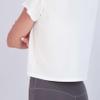 Real Essentials 5 Pack: Women's Dry-Fit Crop Top Short Sleeve Shirts Workout Gym Cropped Athletic Tee (Available in Plus)- Set 5, 3X view 4
