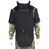  Russian Special Forces MOLLE Tactical Vest Outdoors Neck Shoulder Lower Body Protector, black, One Size view 1