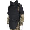  Russian Special Forces MOLLE Tactical Vest Outdoors Neck Shoulder Lower Body Protector, black, One Size view 2