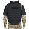  Russian Special Forces MOLLE Tactical Vest Outdoors Neck Shoulder Lower Body Protector, black, One Size view 3