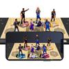 FLEX NBA TCG Game | Deluxe Series 2 Starter Set | Two-Player Board Game with Collectible Player Tiles Featuring Real NBA Basketball Stars Like Steph Curry & Lebron James | for Ages 6 Years + view 3