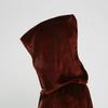 Regenboog Kids Velvet Cape with Hood,31.5inch,Brown Cloak for Kids,Short Velvet Cape Women view 4