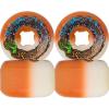 56mm Hairballs 50-50 Orange 95a Slime Balls Skateboard Wheels view 1