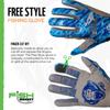 Fish Monkey Free Style Custom Fit Fishing Glove Versatile Protection UPF 50+ Sun Protection Second Skin Fit Non Slip for Men and Women view 3