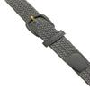 2 Count 7001 Leather Covered Buckle Woven Elastic Stretch Belt 1-1/4"(32mm) Wide (Gray, 4XL) view 3