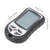 8 Functions Handheld Altitude Gauge, Barometer Thermometer Hygrometer for Hiking Climbing, Blue Backlight Weather Forecast Level Calendar Clock 2 AAA Batteries Not Included view 3