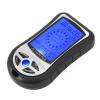8 Functions Handheld Altitude Gauge, Barometer Thermometer Hygrometer for Hiking Climbing, Blue Backlight Weather Forecast Level Calendar Clock 2 AAA Batteries Not Included view 4