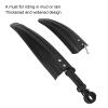 VGEBY Front Rear Mudguard, 1 Set Wear-Resistant Thickened Widened Mud Guard Adjustable Tire Front/Rear s Set(Black) s 20 view 2