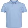 Izod Boys' School Uniform Short Sleeve Pique Polo, Light Blue, 14-16 Husky view 1