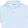 Izod Boys' School Uniform Short Sleeve Pique Polo, Light Blue, 14-16 Husky view 3