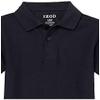 Izod Boys' School Uniform Short Sleeve Pique Polo, Navy, 7 view 3