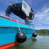 SWELL Wakesurf - Big Bumper Ball 25 Inch Diameter - Inflatable Raft Tie-Up Boat Fender Buoy (Black) view 2